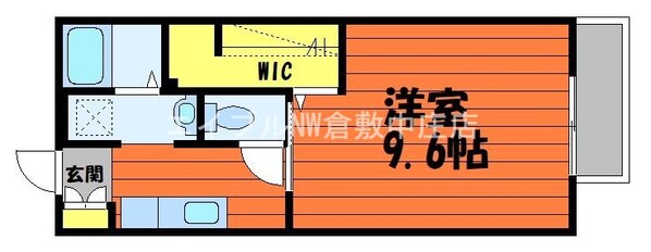 アモリーノ　A棟の物件間取画像